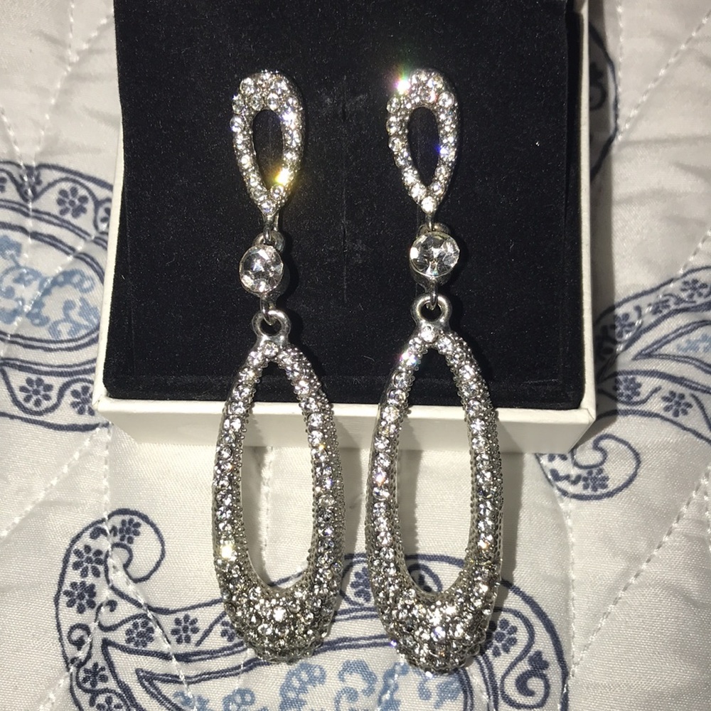 Homecoming/ Prom Rhinestone Earrings